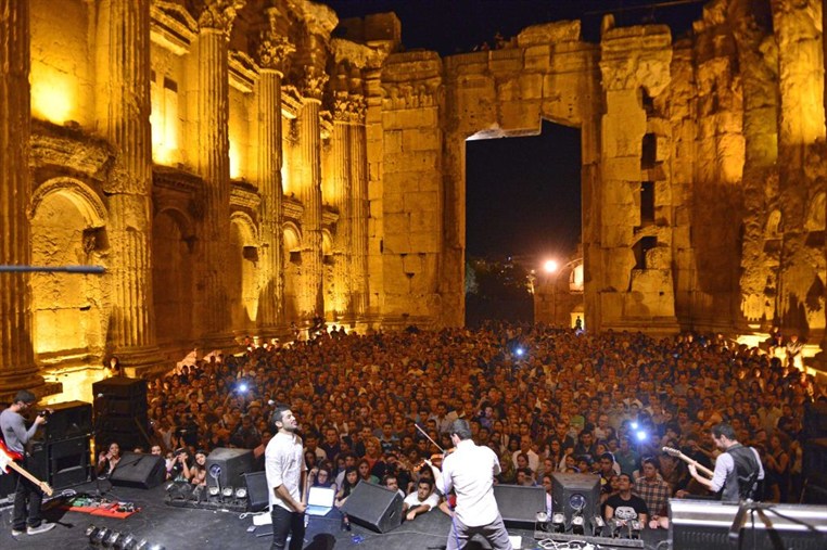 MASHROU LEILA at Baalbeck FESTIVAL